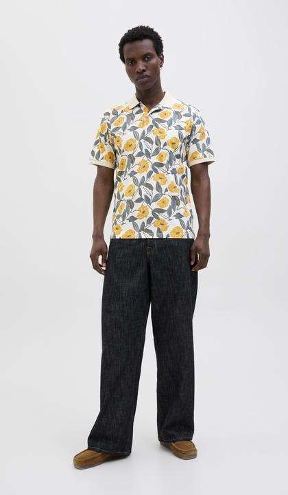 Actual product image Jack & Jones All Over Print Polokragen Poloshirt Poloshirt (XS)