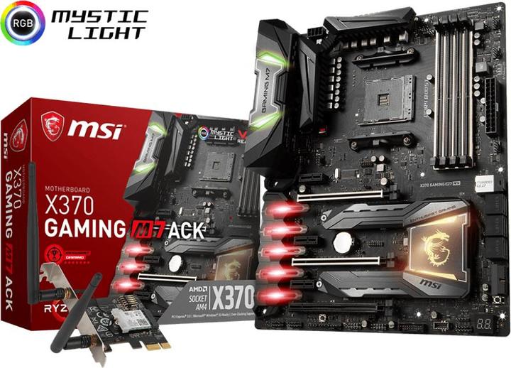 Actual product image MSI X370 Gaming M7 Ack (AM4, AMD X370, ATX)