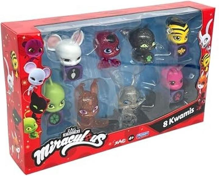 Image du produit Bandai Pack De 8 Kwamis Miraculous
