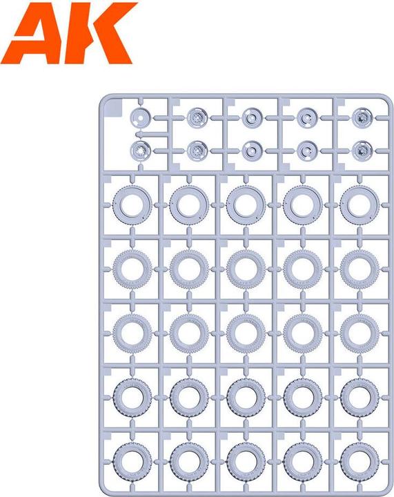 Produktbild AK Interactive 35001 FJ43 SUV w/Hard Top 1:35 Plastic Model Kit