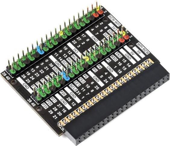Produktbild WaveShare Raspberry Pi 400 GPIO Header Adapter, 2x 40 Pins