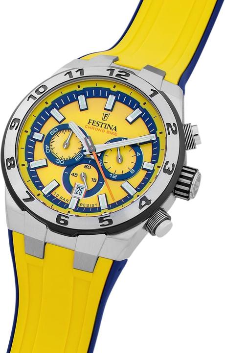 Actual product image Festina F20671/4 Chrono Bike (Chronograph, 44.50 mm)