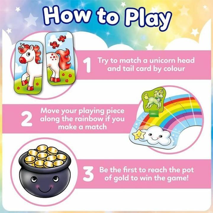 Actual product image Orchard Rainbow Unicorns (French, 2 - 4 Players)