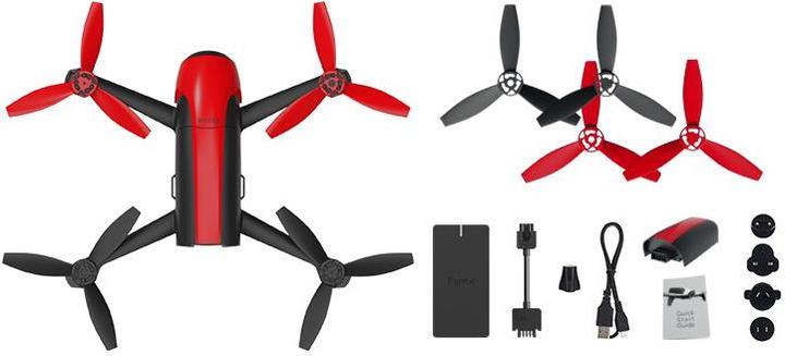 Produktbild Parrot Bebop Drone 2 Red Area 1 (25 min, 500 g, 14 Mpx)