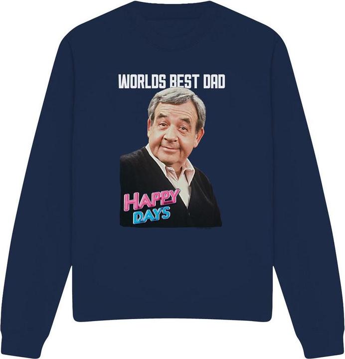 Immagine prodotto Happy Days Best Dad Felpa Adulto Unisex (S)