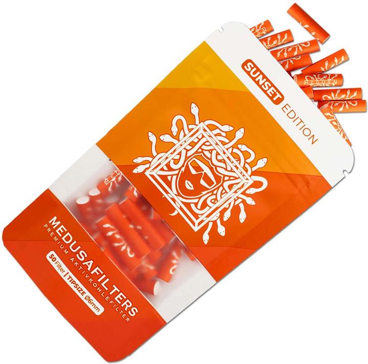 Medusafilters Medusa Hybridfilters Sunset 6mm 50pcs