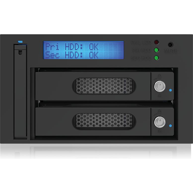 Raidon IR2623-S3 (2.5"), Festplattengehäuse, Schwarz, Grau