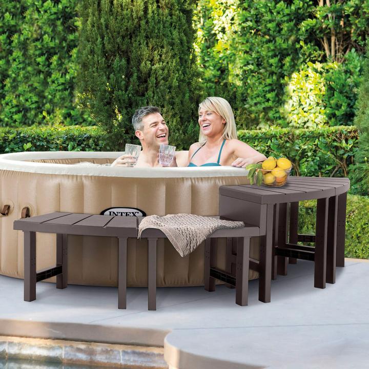 Actual product image Intex SPA BENCH SET large