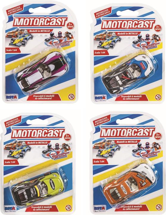 Produktbild Rs Toys BLS AUTO MOTORCAST SCALA 1/64 6 MOD. ASS.