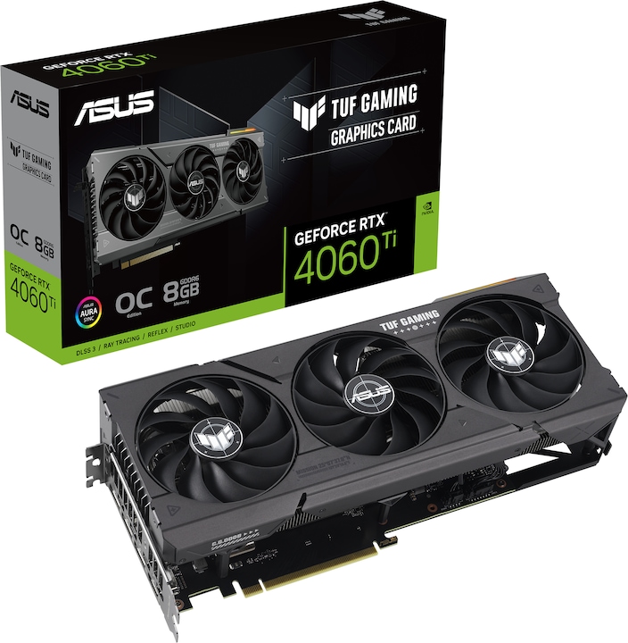 Actual product image ASUS TUF Gaming GeForce RTX4060 Ti 8GB OC Edition (8 GB)