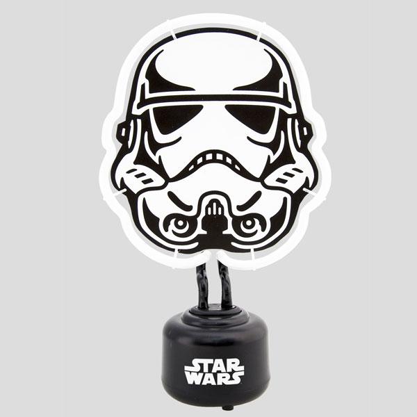 Actual product image Groovy Star Wars Neon Light Stormtrooper