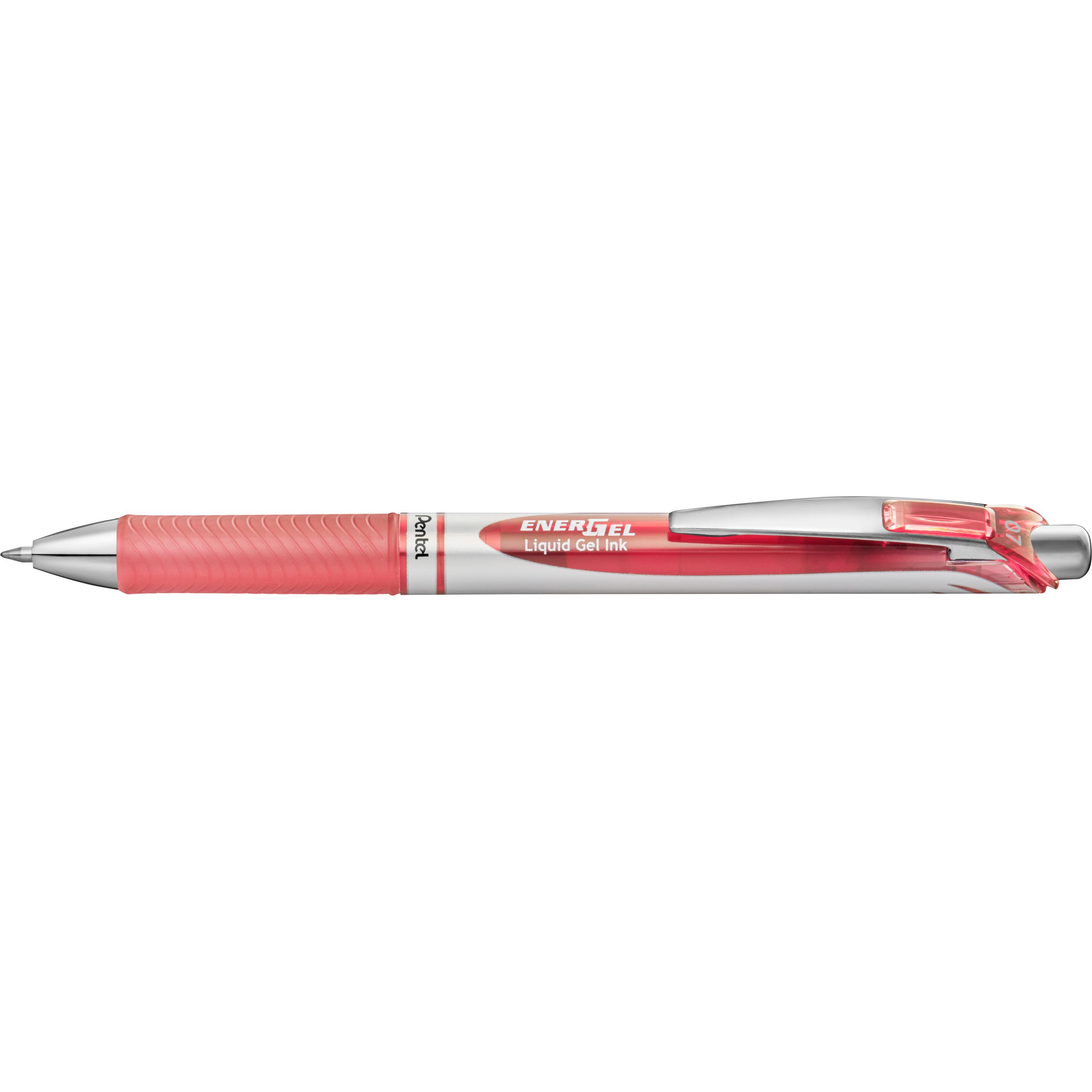 Pentel, Schreibstifte, Roller EnerGel XM 0.7mm BL77-P3X koralle (Koralle, 1 x)