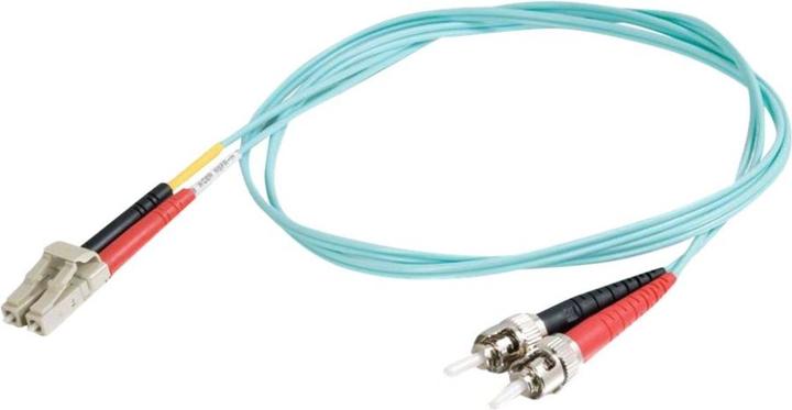 Produktbild C2G LC-ST 10Gb 50/125 OM3 Duplex Multimode PVC Fiber Optic Cable (LSZH) (2 m)
