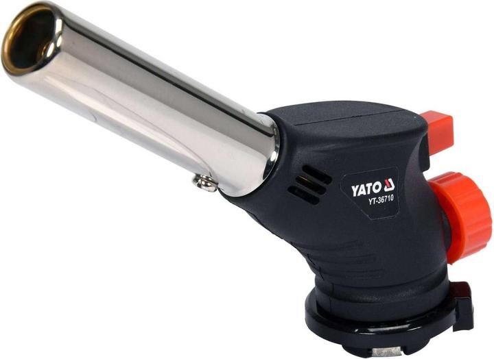 Immagine prodotto Yato Cannello professionale a gas per saldatura con accensione piezoelettrica | connessione EN417 | 1 kW
