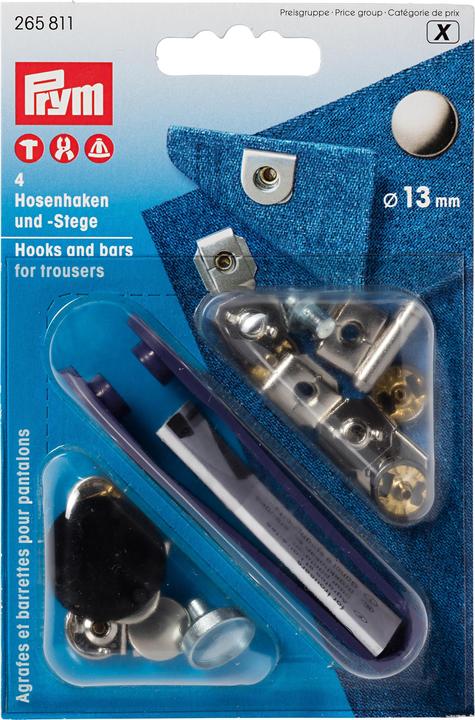 Prym Ganci e barre per pantaloni senza cucitura