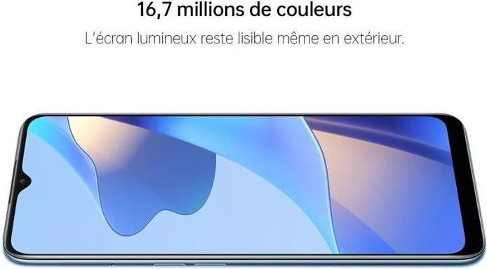 Produktbild OPPO A16 (64 GB, Pearl Blue, 6.52", Dual SIM, 4G)