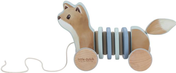 Immagine prodotto Little Dutch Giocattolo da tirare della volpe Forest Friends