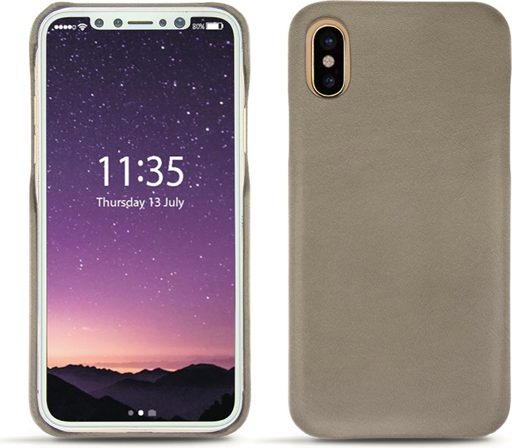 Actual product image Noreve Leather cover (Apple iPhone X)