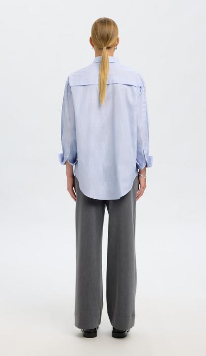 Immagine prodotto Selected Oversized Baumwoll Langarmhemd (38)