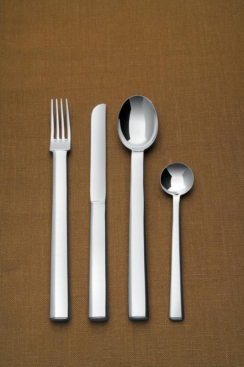 Actual product image Alessi Round model (4 Piece, Cutlery set)