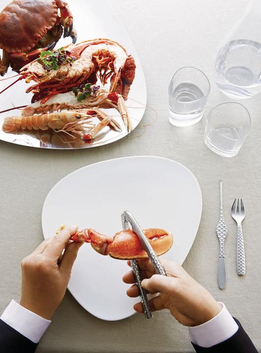 Actual product image Alessi Colombina (4 Piece, Pitchfork)