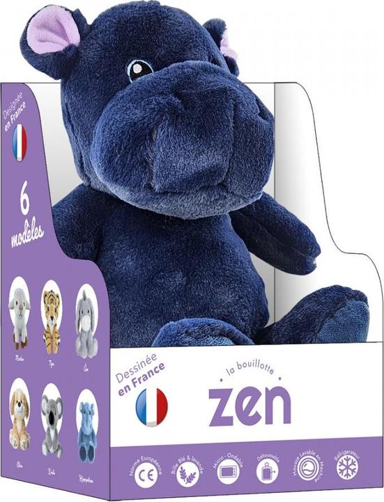 Produktbild Zen Kat Flaschenhalter Plüsch 25cm Nilpferd