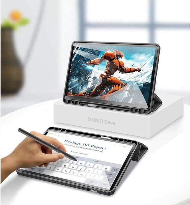 Actual product image Dux Ducis Case Domo Samsung T870 / T875 Tab S7 11 / X700 / X706 Tab S8 black (Galaxy Tab S7, Galaxy Tab S8)
