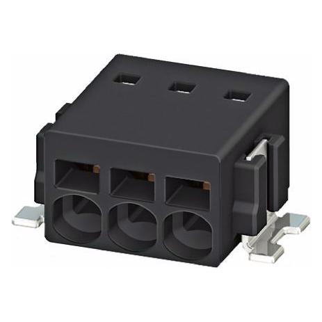 Phoenix Contact PTSM 0,5/ 3-2,5-V SMD R44, Elektronikkabel + Stecker, Schwarz