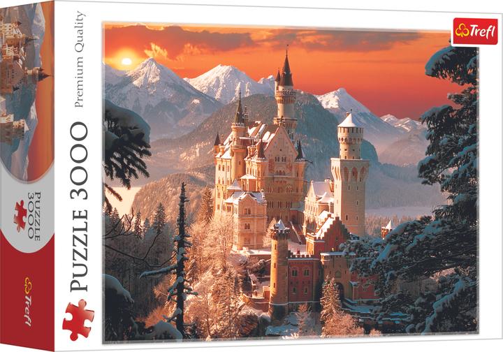 Trefl Schloss Neuschwanstein im Winter (3000 Teile)