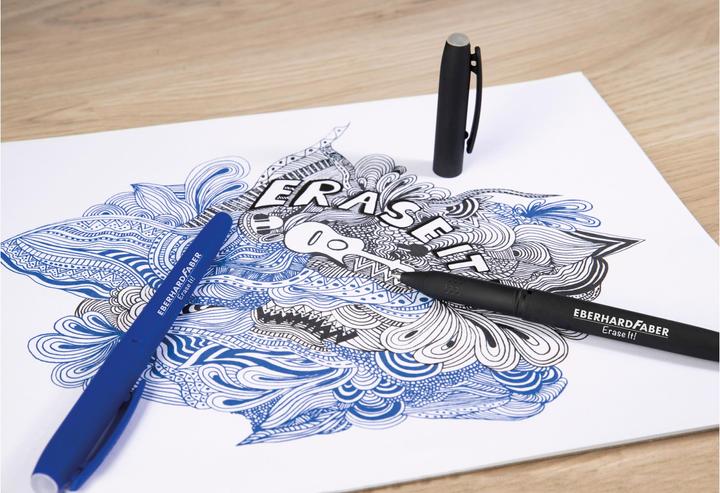 Produktbild EberhardFaber Gelmalstifte Erase it 1 Stück, Blau