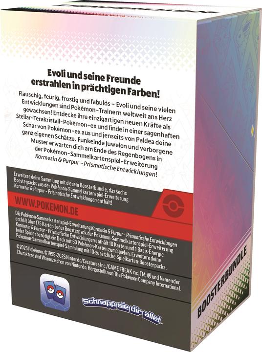 Produktbild Pokémon SV08.5 - Booster Bundle (Deutsch, Bundle)