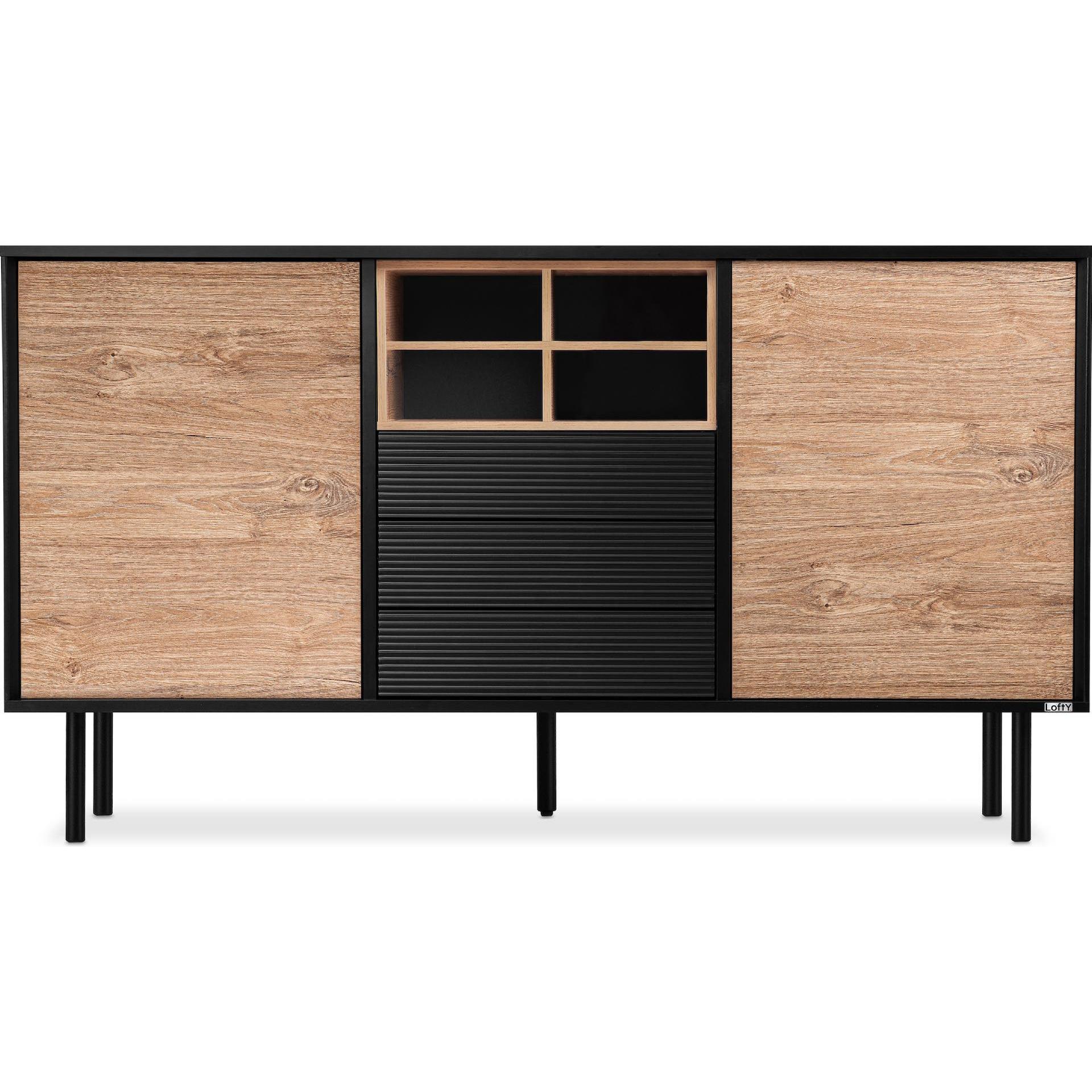 Thumbnail - Konsimo, Kommode + Sideboard, Lofty (151.5 x 83.5 x 41 cm)