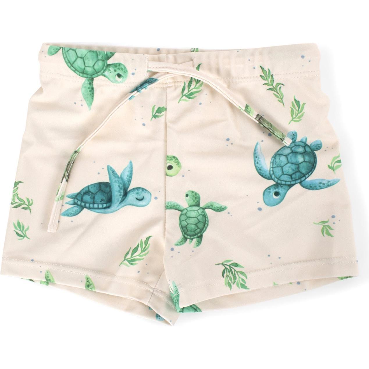 Thumbnail - Filibabba, Unisex, Badehose, Orla – Badehose 1-2 Jahre – First Swim, Beige, (80, 86, 90, 92, 85 A)