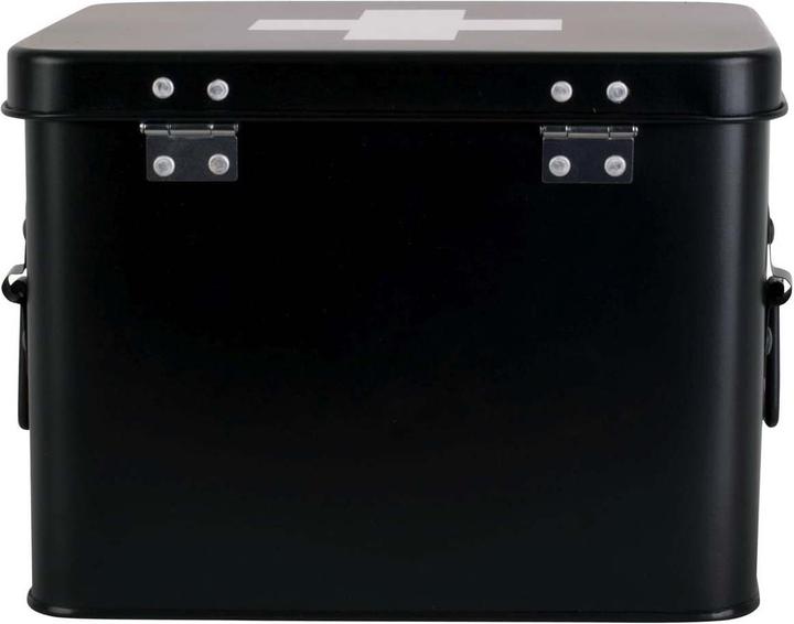 Produktbild present time Erste Hilfe Schrank klein 21.5 x 16 cm, Schwarz matt