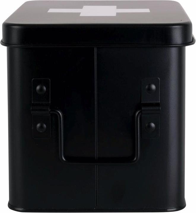 Produktbild present time Erste Hilfe Schrank klein 21.5 x 16 cm, Schwarz matt
