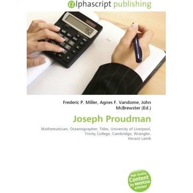 Joseph Proudman, Fachbücher