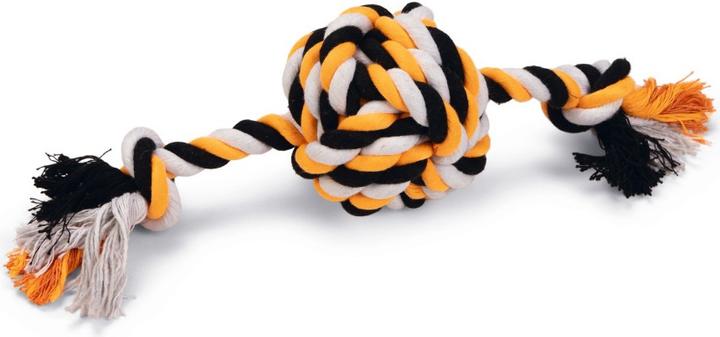 Actual product image Beeztees Play rope with ball Bari (Ball toy dog)