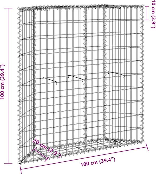 Immagine prodotto vidaXL Gabionen-Hochbeet