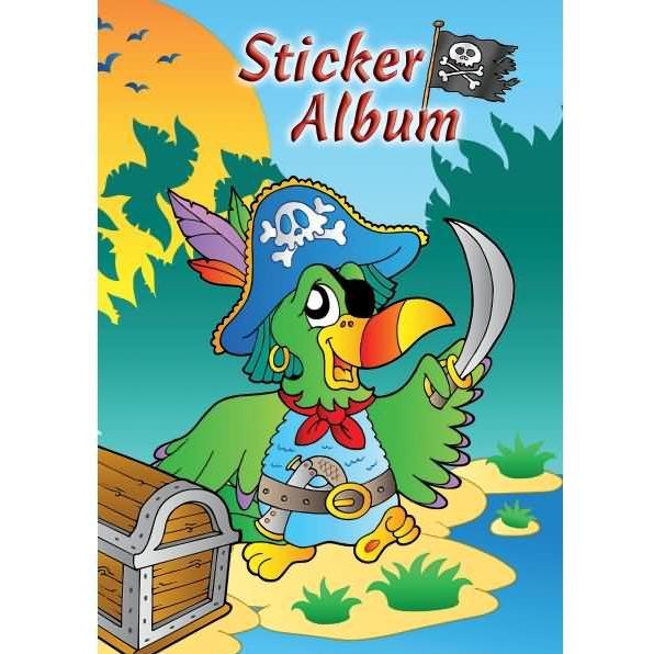 Avery, Sticker, Aufkleber Album Pirat