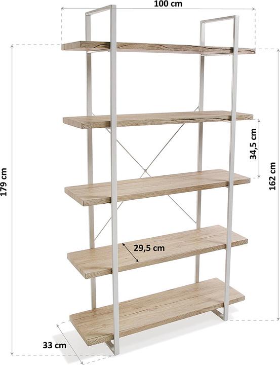Image du produit Versa Kiel (179 x 33 x 100 cm)
