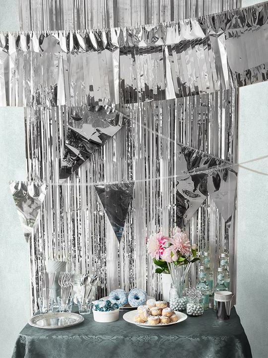 Produktbild Boland Essteller Pappe Silber 6 Stück 25cm (6x)