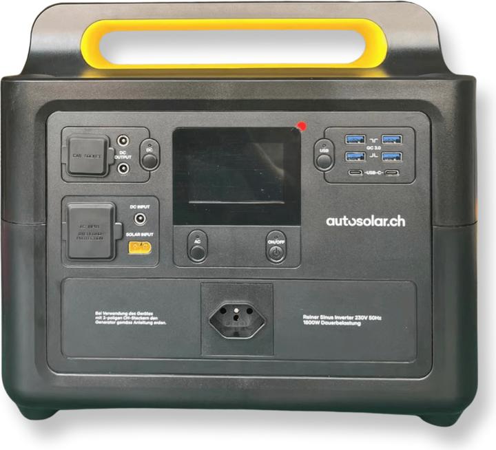 Image du produit Autosolar Générateur solaire 1200 Swiss Edition (1228 Wh, 15.50 kg)