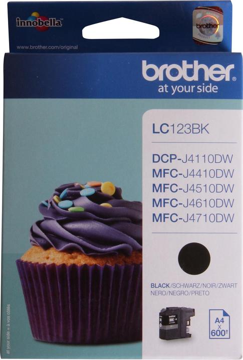 Actual product image Brother Lc-123bk (FC)