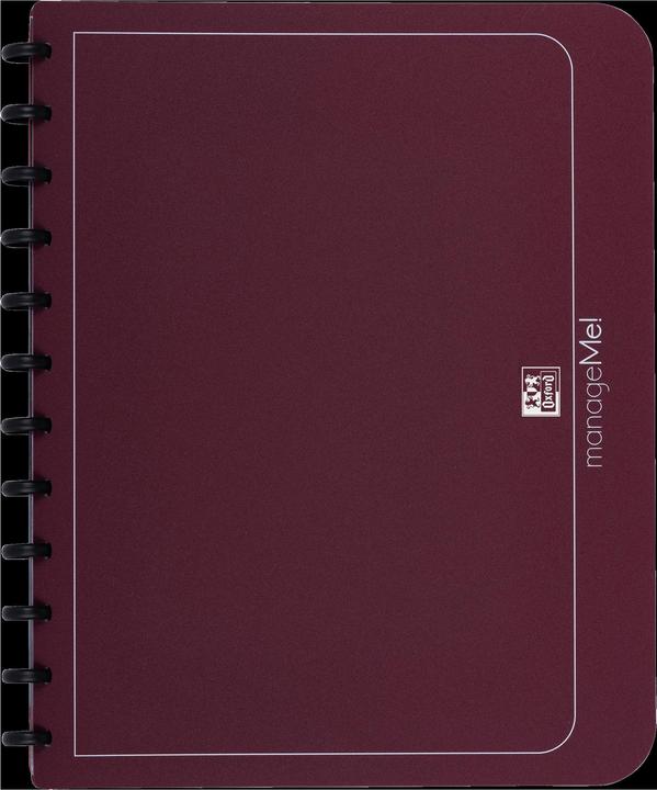 Produktbild Elba vario-zipp Ringmappe manageMe!, DIN A4, bordeaux Ringdurchmesser: 21 mm, Ringfarbe: silber-metallisc (A4, 1 x)