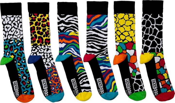 Produktbild United Oddsocks You Animal (3er Pack, 39 - 46)