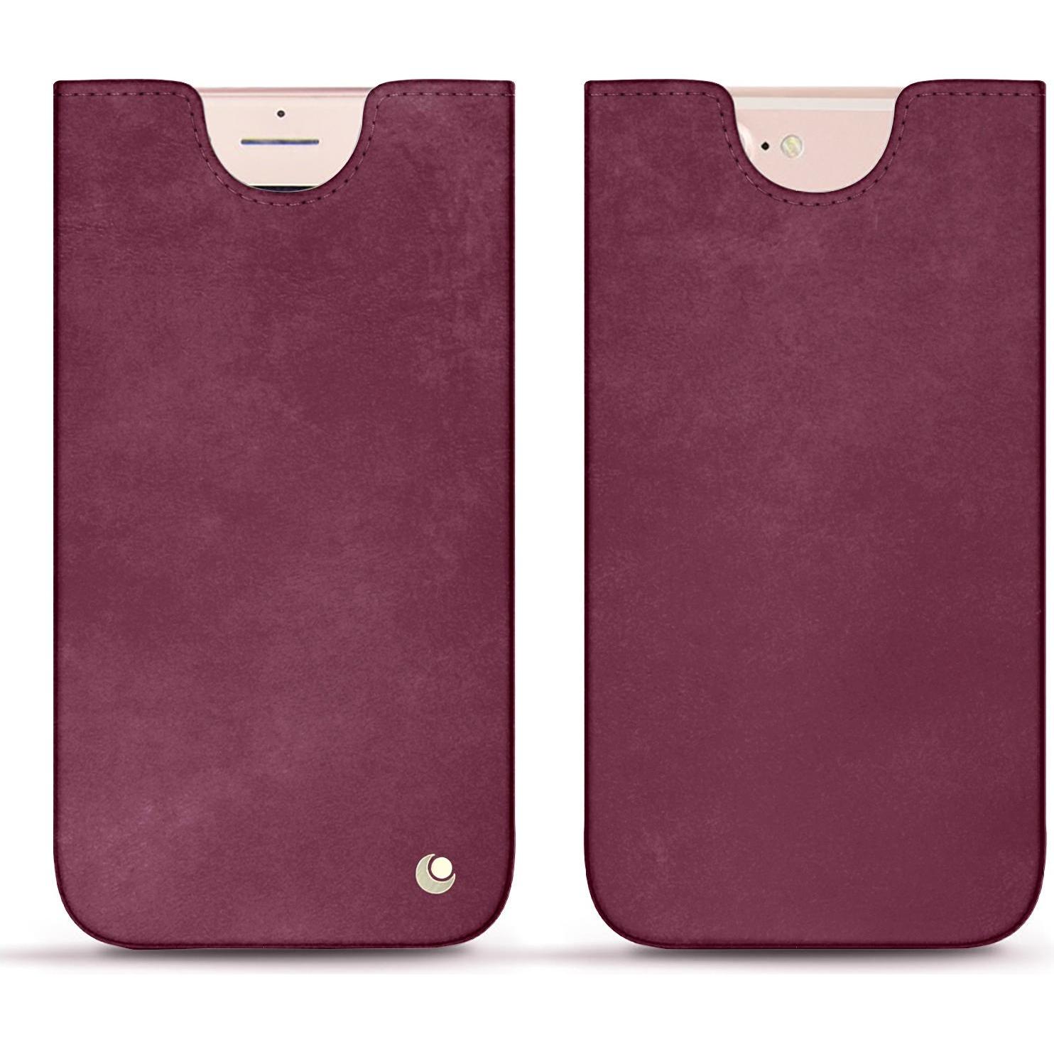 Noreve Lederschutzhülle (Apple iPhone 7 Plus), Smartphone Hülle, Violett