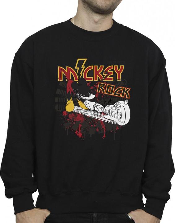 Produktbild Disney Mickey Mouse Smash Guitar Rock Sweatshirt (XL)