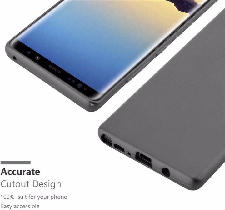Produktbild Cadorabo TPU Matt Metallic Cover (Samsung Galaxy Note 8)