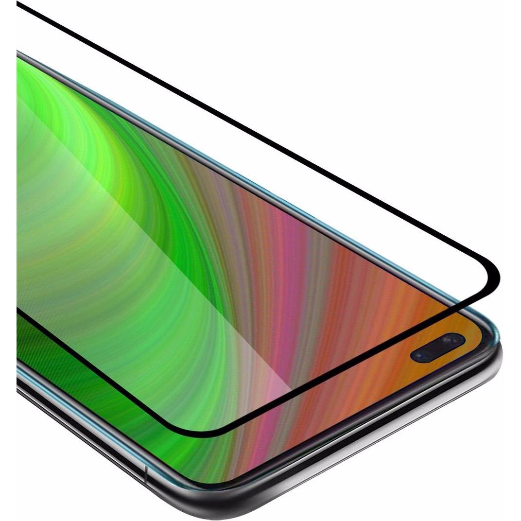 Cadorabo Vollbild Displayschutzglas (1 Stück, Oppo Nord 3), Smartphone Schutzfolie, Schwarz