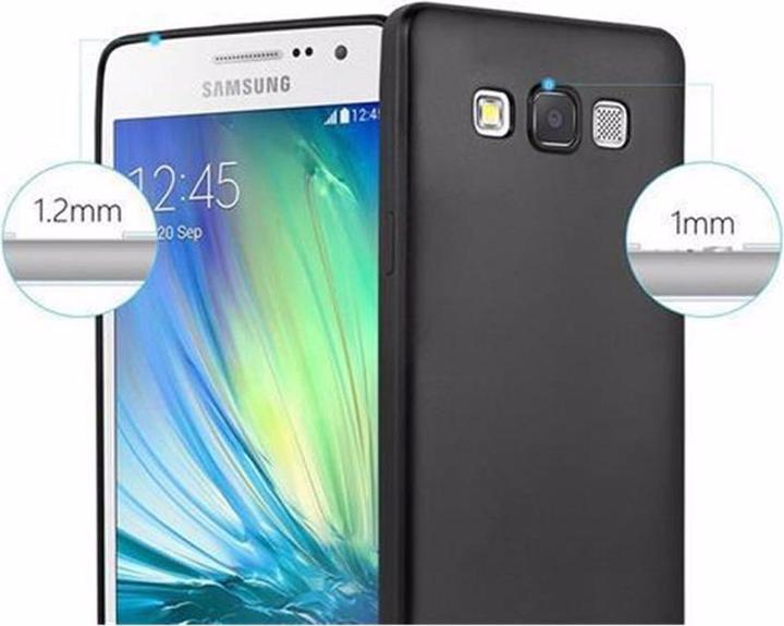 Actual product image Cadorabo TPU Matt Metallic Cover (Samsung Galaxy J5 (2015))